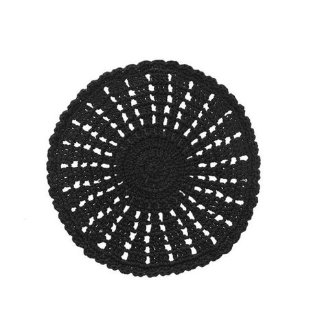 HERITAGE LACE Heritage Lace MC-1015GY Mode Crochet Round Doily; Gray - 10 in. MC-1015GY